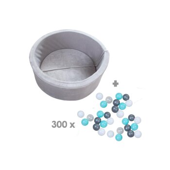 roba Bällebad, inklusive 300 Bälle (Mint) - B-Ware Transportschaden Kosmetisch