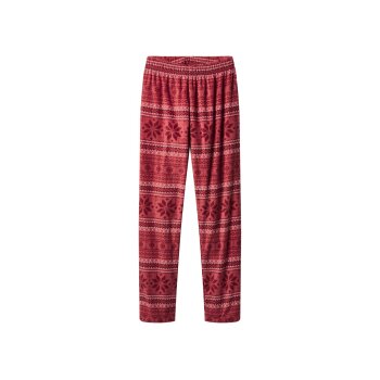 esmara® Damen Fleece-Pyjama (Rot, S(36/38)) - B-Ware neuwertig