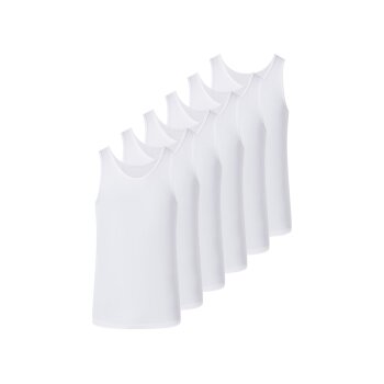 esmara Men Herren Achselhemden, 6 Stück - B-Ware