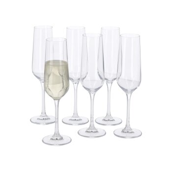 SILVERCREST® Sektgläser / Weißweingläser / Rotweingläser / Wassergläser, 6 Stück - B-Ware