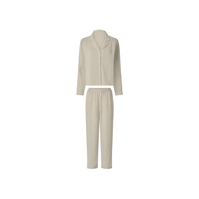 esmara® Damen Musselin-Pyjama - B-Ware