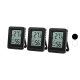 LIVARNO® Thermo-Hygrometer, 3 Stück - B-Ware