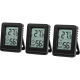 LIVARNO® Thermo-Hygrometer, 3 Stück - B-Ware