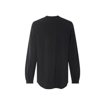 esmara® Damen Bluse, mit abgerundetem Saum (Schwarz, 42) - B-Ware neuwertig