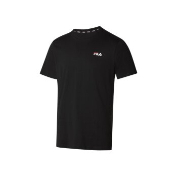 FILA Herren-T-Shirt, M, schwarz - B-Ware sehr gut