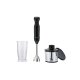 SILVERCREST® Stabmixer-Set Kunststoff »SSMS 600 G7«, 4-teilig (Schwarz) - B-Ware sehr gut