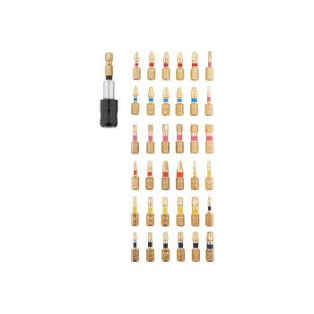 PARKSIDE PERFORMANCE® Bit-Set PBSP 2 D4, Torsion-Bitsatz, 37-teilig - B-Ware sehr gut