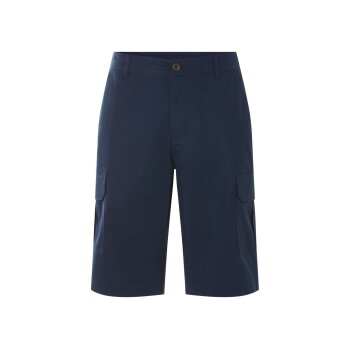 LIVERGY® Herren Cargo-Bermudas, leger geschnitten (Navy, 54) - B-Ware neuwertig