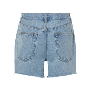 esmara® Damen Jeansshorts, hohe Leibhöhe (Blau, 44) - B-Ware sehr gut