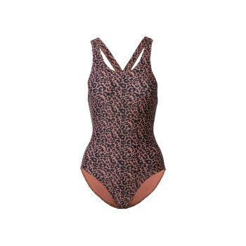 esmara® Damen Badeanzug, pflegeleichte Qualität (Leo, 34) - B-Ware neuwertig