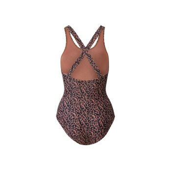 esmara® Damen Badeanzug, pflegeleichte Qualität (Leo, 34) - B-Ware neuwertig