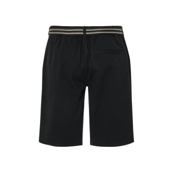 LIVERGY® Herren Shorts, mit abnehmbarem Gürtel (Schwarz, M (48/50)) - B-Ware neuwertig