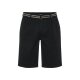LIVERGY® Herren Shorts, mit abnehmbarem Gürtel (Schwarz, M (48/50)) - B-Ware neuwertig