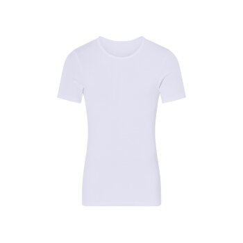 LIVERGY® Herren Feinripp-Unterziehshirts, 3 Stück (weiß/runder Kragen, 8/XXL) - B-Ware neuwertig