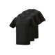 PARKSIDE® Herren T-Shirts, 3 Stück, mit HeiQ Mint Technologie (Schwarz, L (52/54)) - B-Ware neuwertig