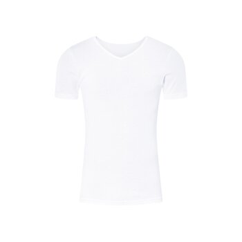 LIVERGY® Herren Feinripp-Unterziehshirts, 3 Stück (V-Ausschnitt, Weiß, 7/XL) - B-Ware neuwertig