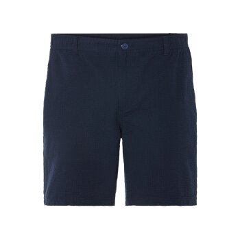 LIVERGY® Herren Seersucker-Shorts aus reiner Baumwolle (Marine, M (48/50)) - B-Ware neuwertig