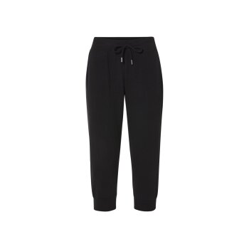 esmara® Damen Caprihose, aus robuster Heavy-Jersey-Qualität (Schwarz, S(36/38)) - B-Ware neuwertig