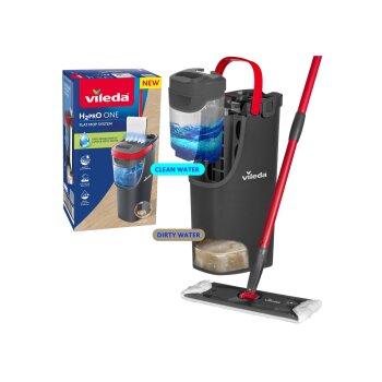 Vileda Flat Mop Box »H2PrO ONE« - B-Ware