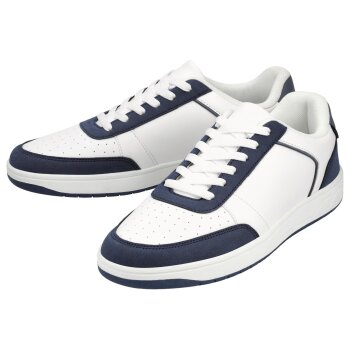 esmara Men Herren Sneaker (weiß/navy, 43) - B-Ware...
