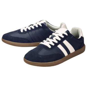 esmara Men Herren Sneaker mit Leder (navy, 43) - B-Ware...