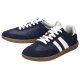 esmara Men Herren Sneaker mit Leder (navy, 43) - B-Ware neuwertig