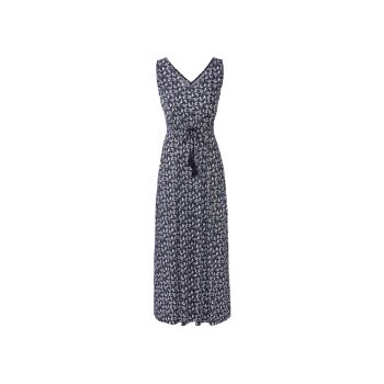 esmara® Damen Maxikleid, mit anschmiegsamer Viskose...