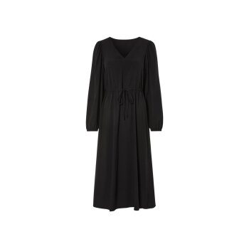 esmara® Damen Kleid, leicht ausgestellte A-Linie (Schwarz, 34) - B-Ware sehr gut