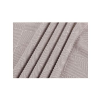 LIVARNO® Bettwäsche, aus Mikrofaser Satin, 240 x 220 cm, geometrisch/beige - B-Ware sehr gut