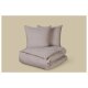 LIVARNO® Bettwäsche, aus Mikrofaser Satin, 240 x 220 cm, geometrisch/beige - B-Ware sehr gut
