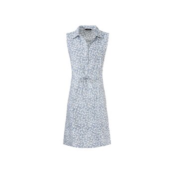 esmara® Damen Leinenkleid, tailliert geschnitten (blau, 40) - B-Ware neuwertig