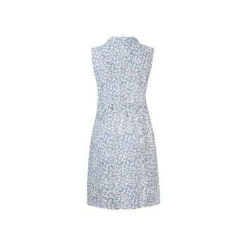 esmara® Damen Leinenkleid, tailliert geschnitten (blau, 40) - B-Ware neuwertig