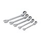 PARKSIDE® Gabel- und Ratschen-Ringschlüsselsatz (Gelenk 5tlg.) - B-Ware neuwertig