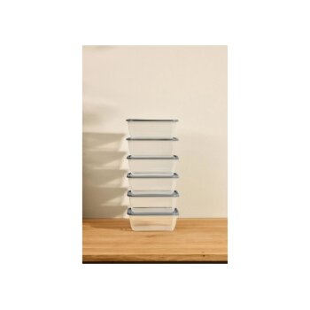 SILVERCREST® Frischhaltedosen-Sets, 4er/ 6er/ 8er/ 10er (6 x 2,0 l) - B-Ware sehr gut