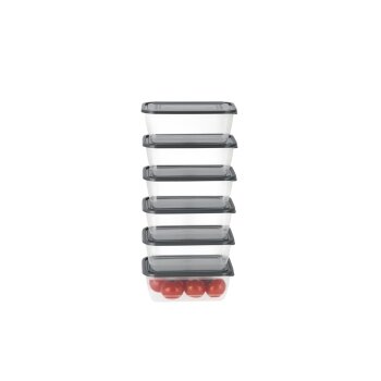 SILVERCREST® Frischhaltedosen-Sets, 4er/ 6er/ 8er/ 10er (6 x 2,0 l) - B-Ware sehr gut