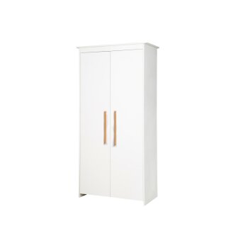 roba Kleiderschrank Lilo, 2-türig, weiß/natur...