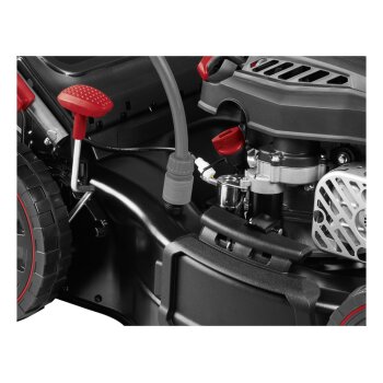 PARKSIDE PERFORMANCE® Benzin-Rasenmäher »PPBRM 46 B2« mit Elektrostarter-Akku und Ladegerät - B-Ware neuwertig