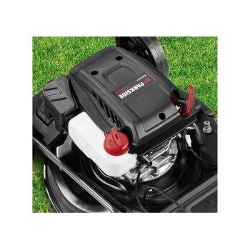 PARKSIDE PERFORMANCE® Benzin-Rasenmäher »PPBRM 46 B2« mit Elektrostarter-Akku und Ladegerät - B-Ware neuwertig
