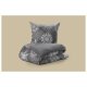LIVARNO® Bettwäsche, aus Fleece, 140 x 200 cm, dunkelgrau - B-Ware sehr gut