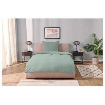 LIVARNO home Bettwäsche, aus Leinen, 140 x 200 cm,...