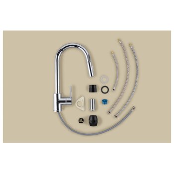 LIVARNO® Küchenarmatur (Rund) - B-Ware neuwertig