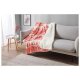 LIVARNO home Teddyfleece-Kuscheldecke, 140 x 180 cm (Rot/weiß) - B-Ware neuwertig