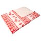 LIVARNO home Teddyfleece-Kuscheldecke, 140 x 180 cm (Rot/weiß) - B-Ware neuwertig