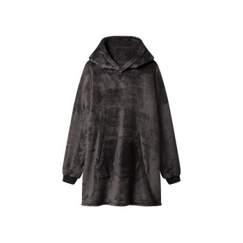 Damen/Herren Oversize-Hoodie (Anthrazit, L/XL) - B-Ware...