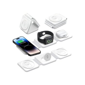 VALE Kabelloses Ladegerät, 15 W, weiß - B-Ware...