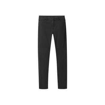 esmara® Damen Jeans, Straight Fit, hohe Leibhöhe (Schwarz, 42) - B-Ware neuwertig