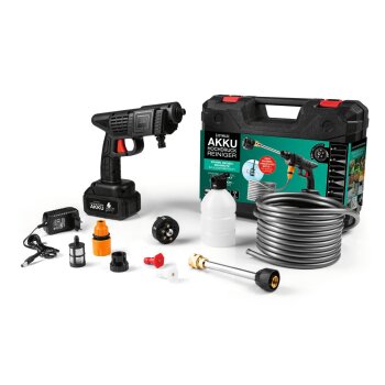 EASYmaxx Akku-Hochdruckreiniger 21 V schwarz - B-Ware...