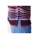 esmara® Damen Strickpullover, mit Seitenschlitzen (Lila, L(44/46)) - B-Ware neuwertig
