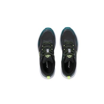 CRIVIT Damen Laufschuh wasserdicht (Schwarz/blau, 39) - B-Ware neuwertig