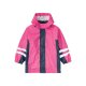 Playshoes Baby Kleinkinder Regenjacke mit Fleece-Innenjacke (marine/pink, 110/116) - B-Ware sehr gut